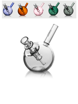 Restart CBD Features Grav Spherical Pocket Bubbler in Color Options